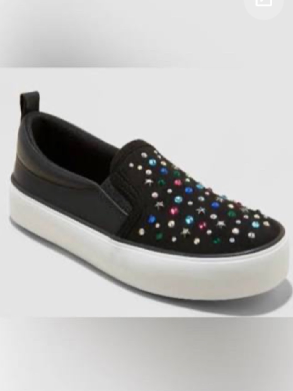 Kids' Hanna Slip-on Sneakers - Art Class™ Black